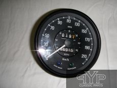 Tacho Kilometer Km/h Triumph TR250, TR5, TR6 frh