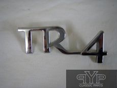 Schriftzug Triumph TR4